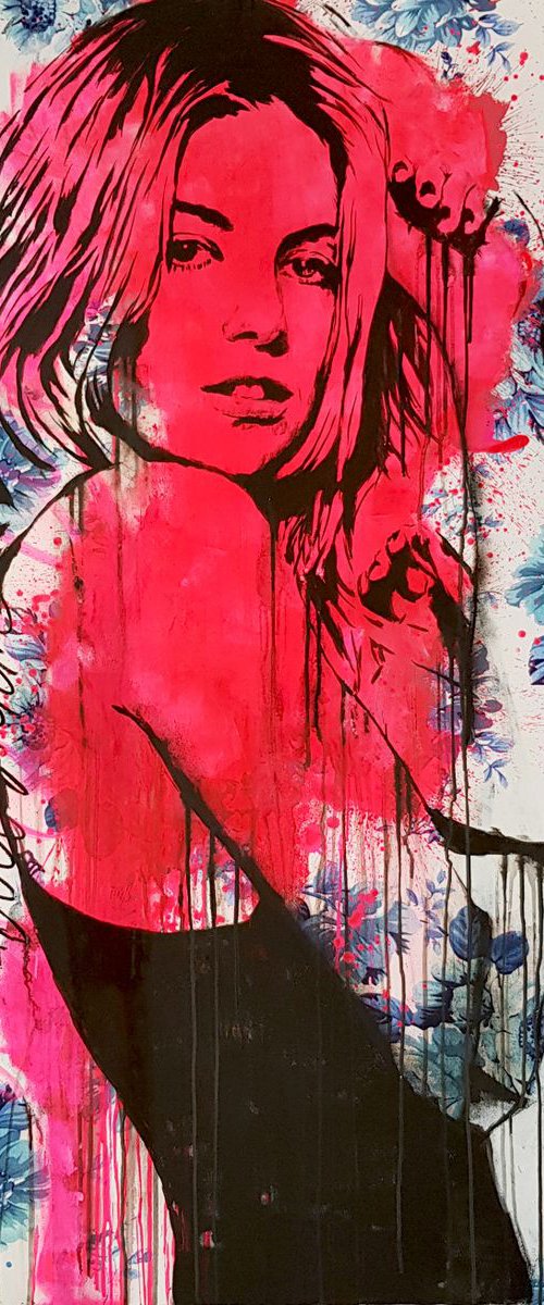 Pop art Painting - Perfect Pattern II (100x150cm) by ROCO Studio