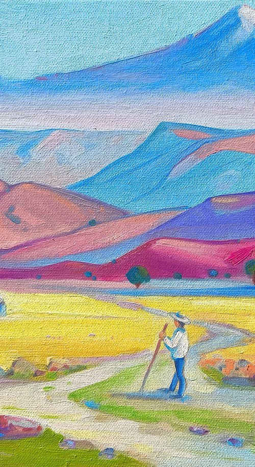 Harvest Under Ararat by Samvel Atasunc