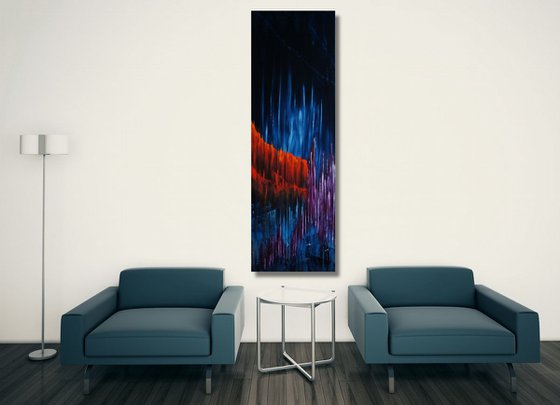 Asgard (50 x 150 cm) XXL vertical (20 x 60 inches) oil