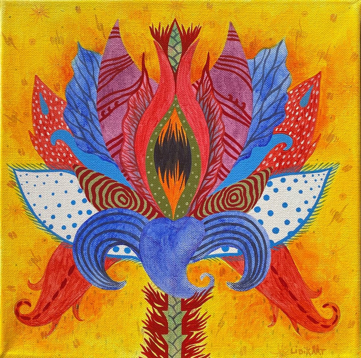 Illustrative Acrylic Painting , I