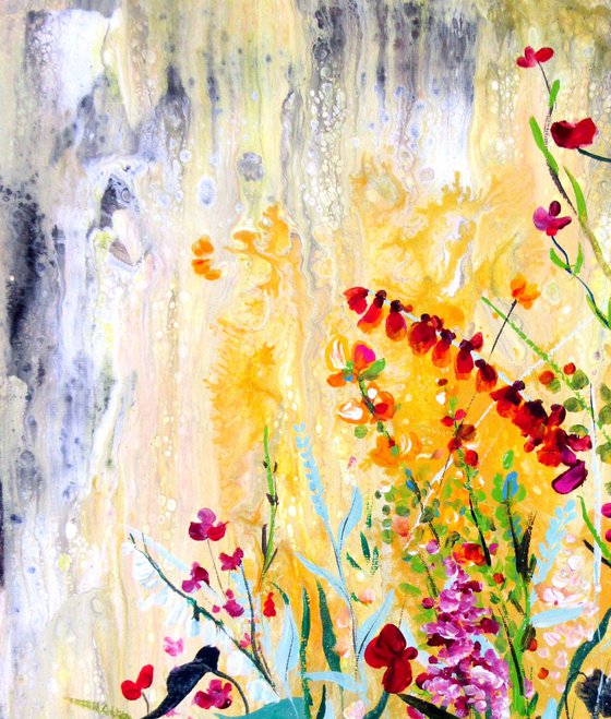Wildflowers field