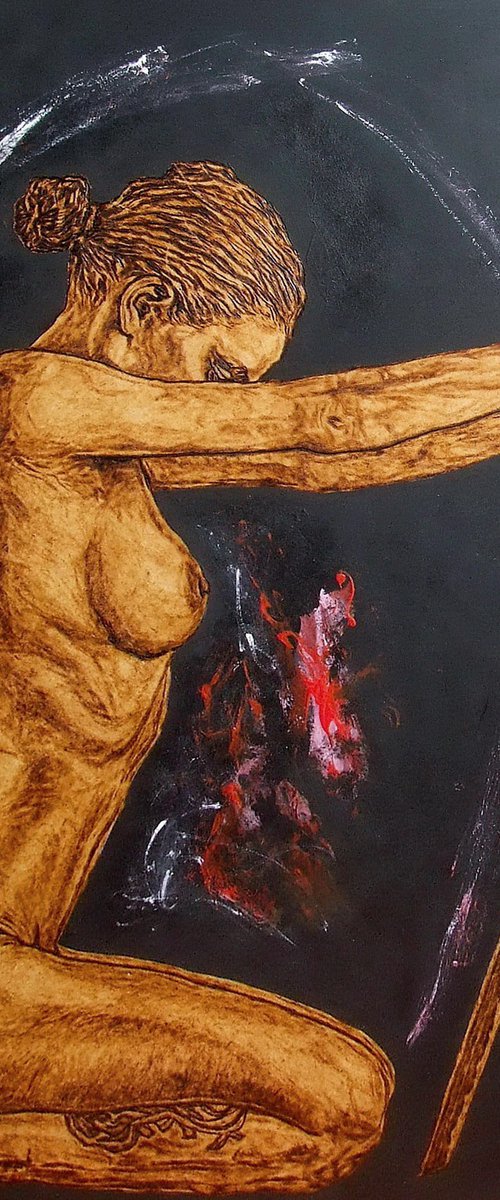 Awake/Alive by MILIS Pyrography