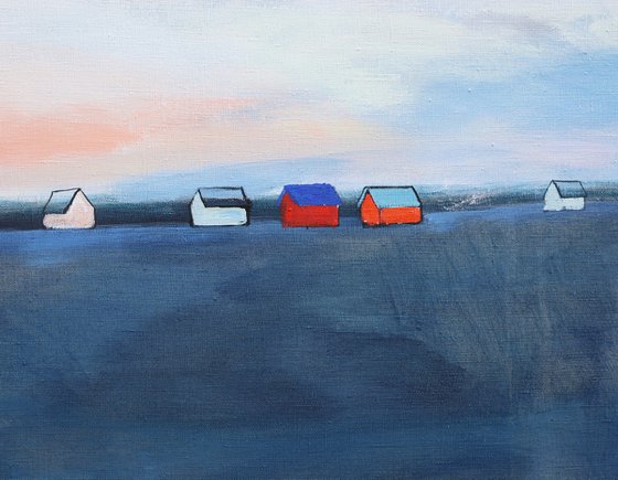 Young Family of Fly Agarics