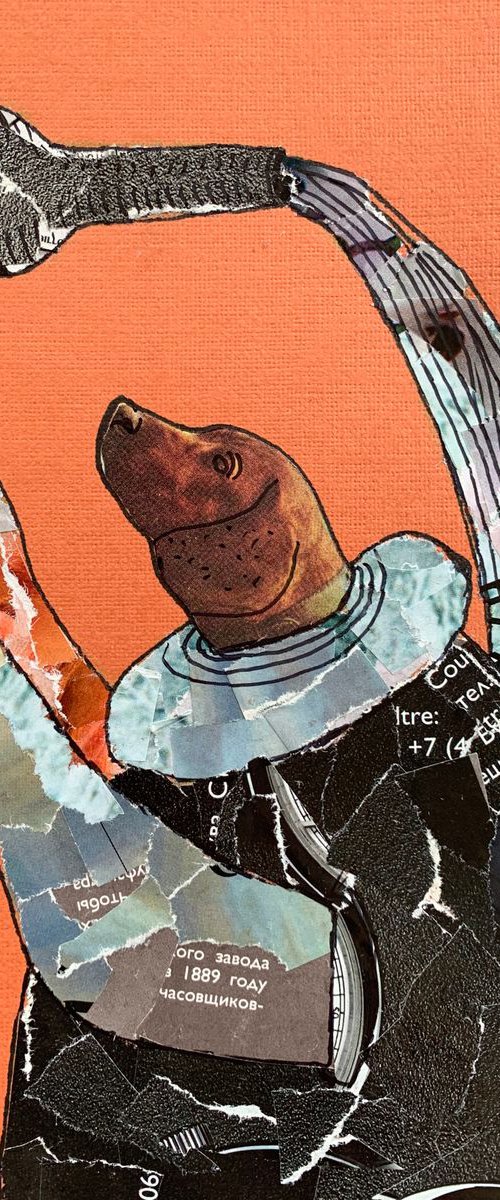 Drinking dog #25 by Pavel Kuragin