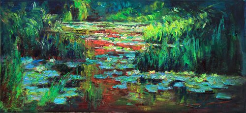 Water Lilies by Sergei Chernyakovsky