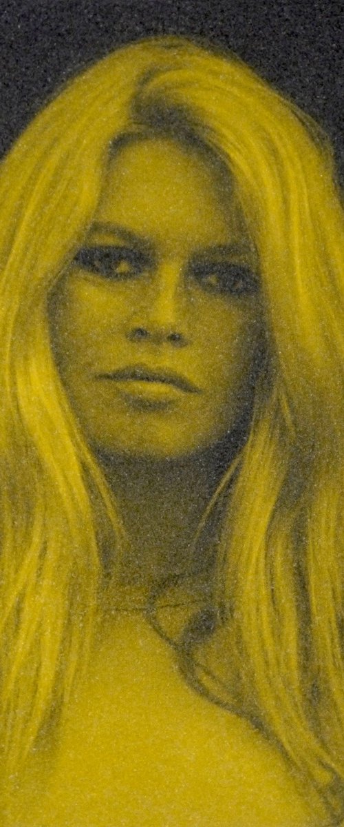 Brigitte Bardot-Yellow by David Studwell
