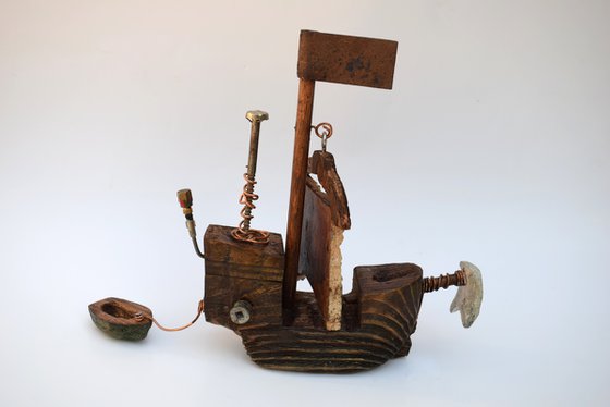 wooden ship "Saint hanger"