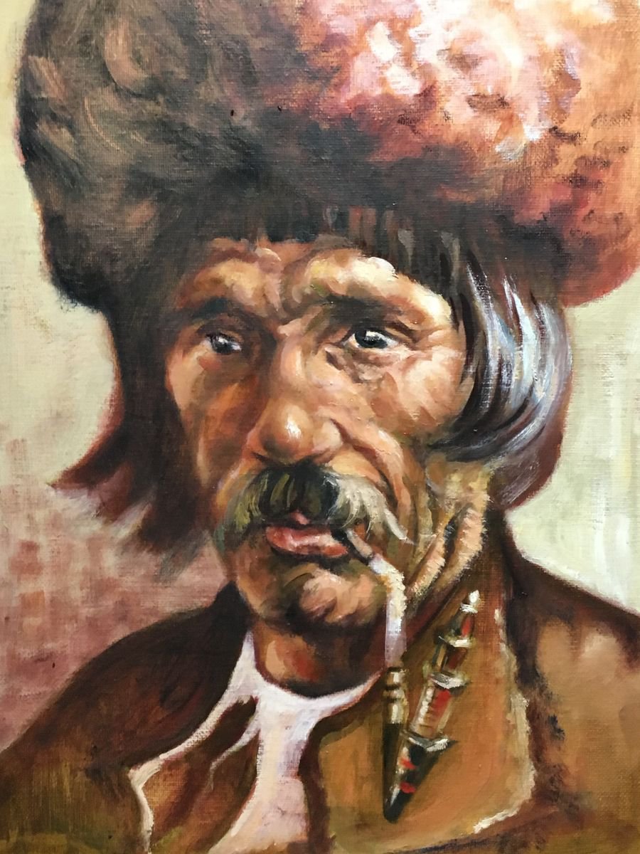 Old hutsul by Yuriy Ivashkevych
