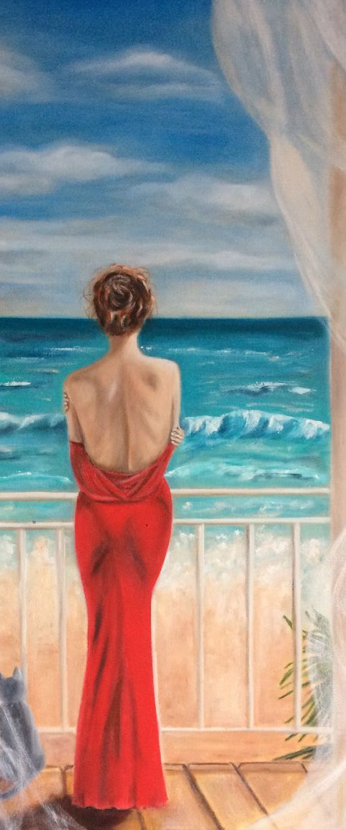 Expectant evening by Ira Whittaker