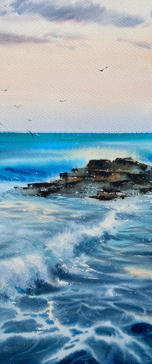 Sea ​​and stones #3 by Eugenia Gorbacheva