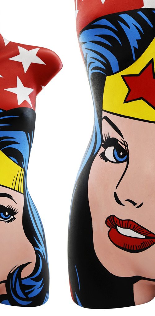 Wonder Woman Pop Art Mannequin by Pop Art Australia