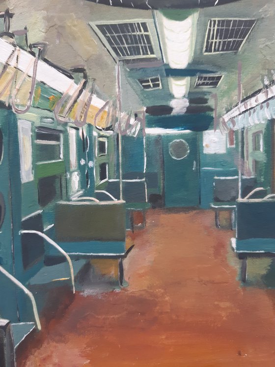 City Subway Train