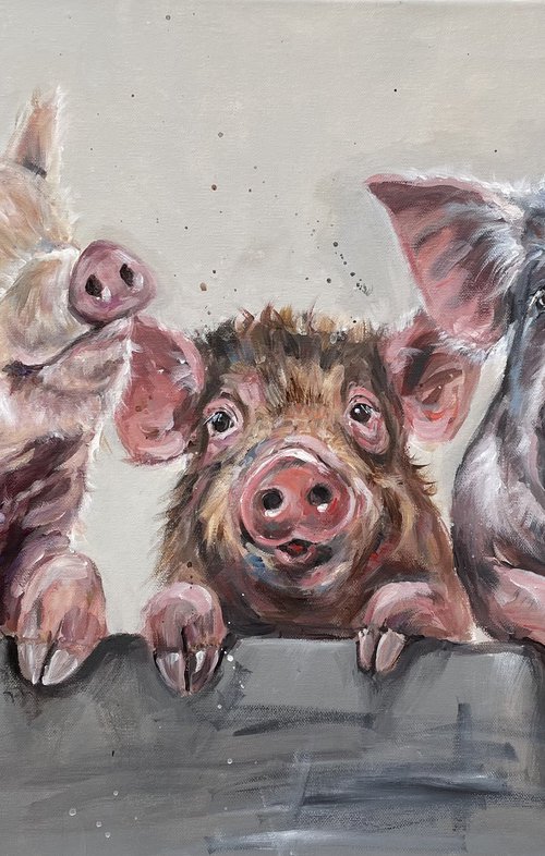 Happy Piggies by Louise Brown