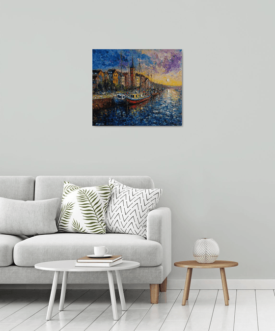 Sunset harbour