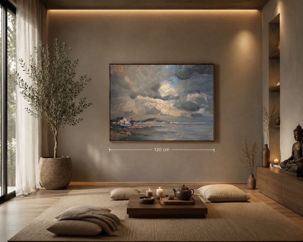  February In Marina Alta Denia By Anton Gudzykevych, 47 X 35, Artwork For Sale On Artfinder