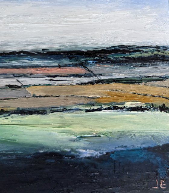 Saunderton, Chiltern Hills Oil painting by Jo Earl Artfinder