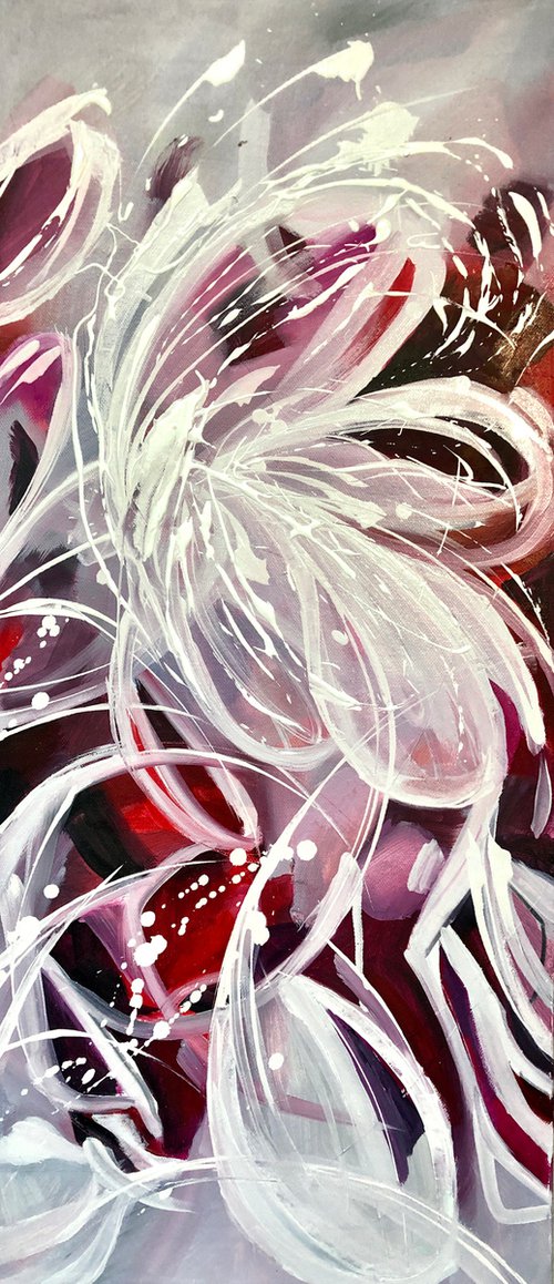 «Abstract roses 2» by Olga Chernova