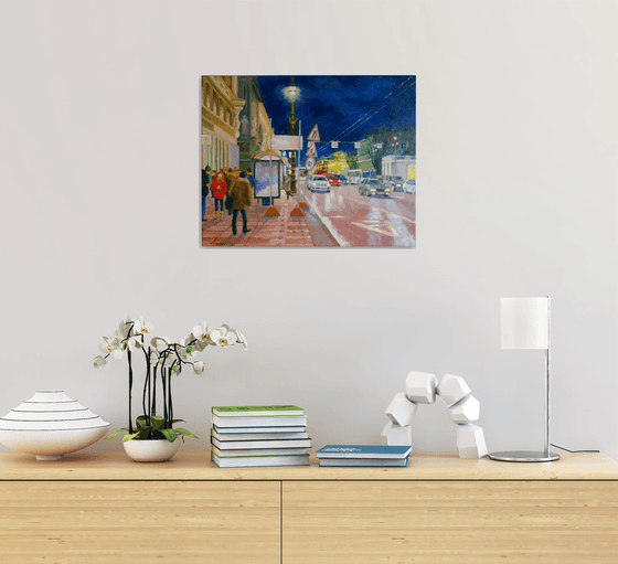 St. Petersburg, Night Nevskiy