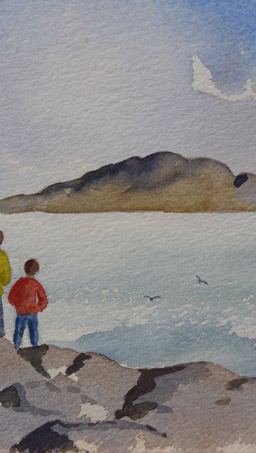 Looking at Ireland's Eye by Maire Flanagan