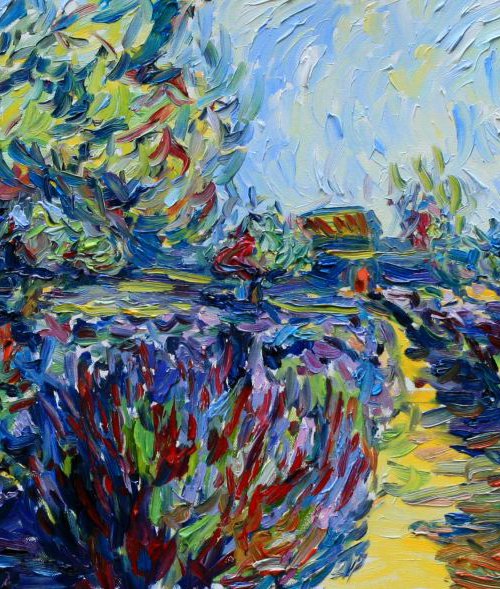 Visions of Lavender in Provence by Alison Stevenson