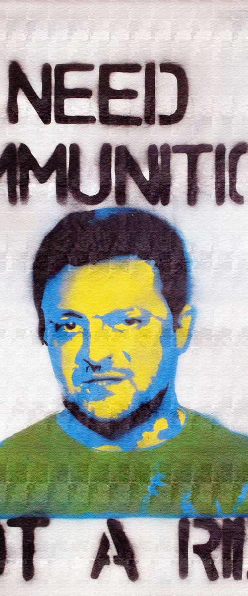 ZELENSKYY (ON A BOX CANVAS)🇺🇦 by Juan Sly