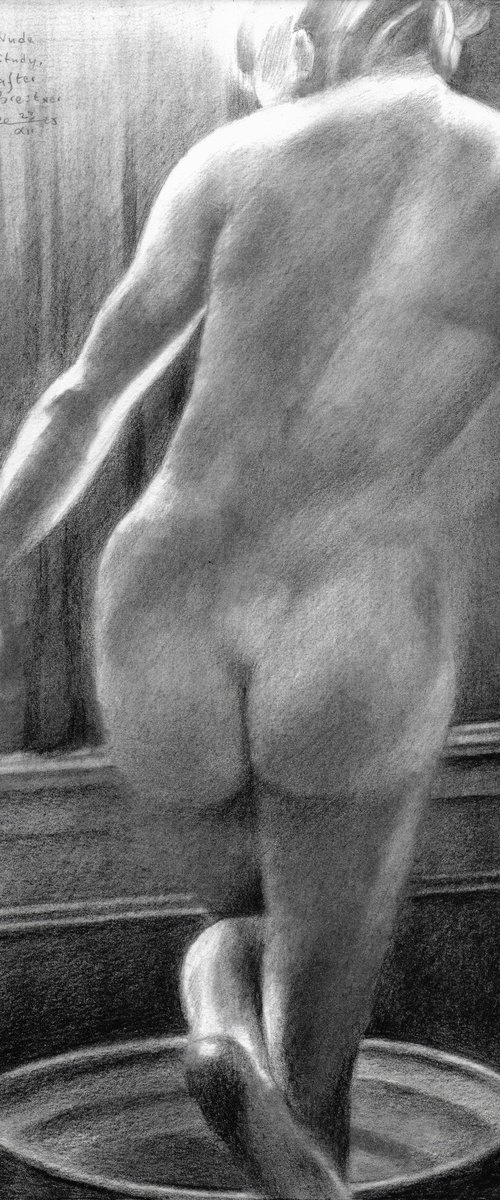 Nude Study, after Breitner – 23-12-25 by Corné Akkers