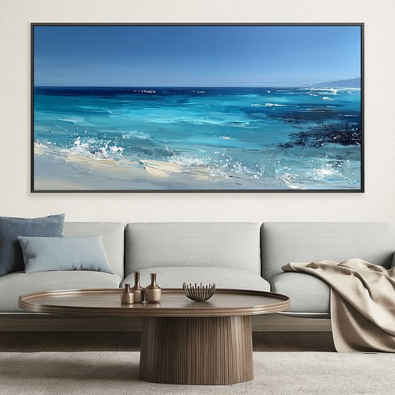Turquoise Ocean Waves