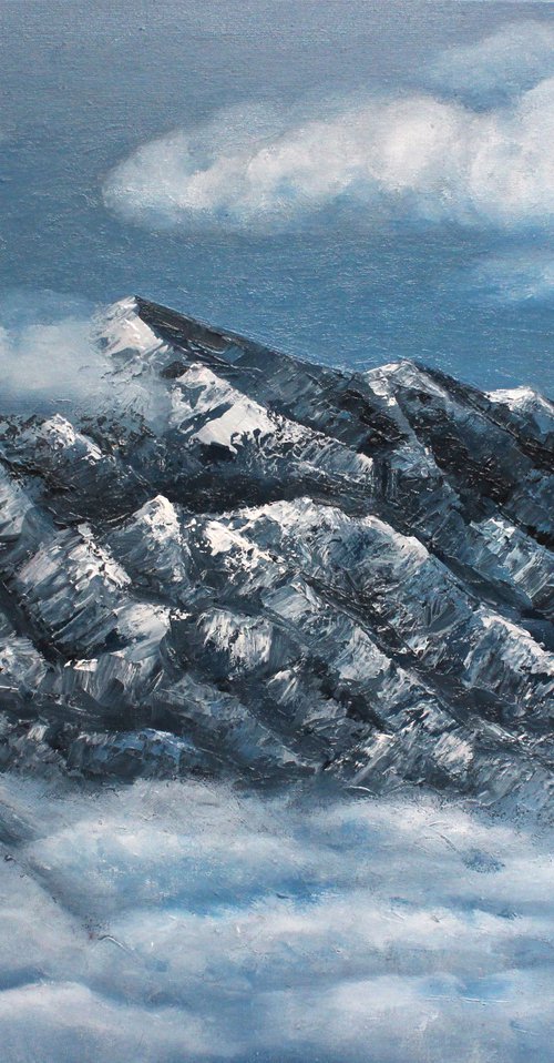 Mountain peak by Julia Gogol