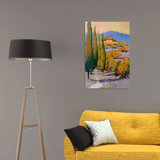 Through the Orange Grove