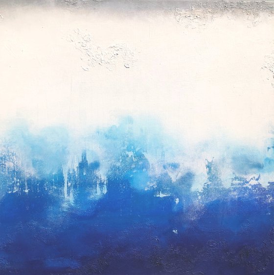 brightness in blue  (160 x 70 cm) Dee Brown