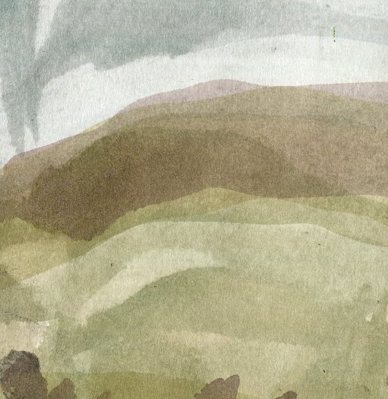 Landscape #30, Autumn Fells