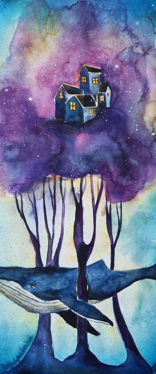 The Whale Who Carried the Sky by Evgenia Smirnova