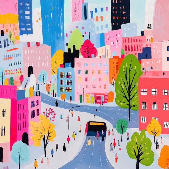 Golden Autumn Over Smolenskaya