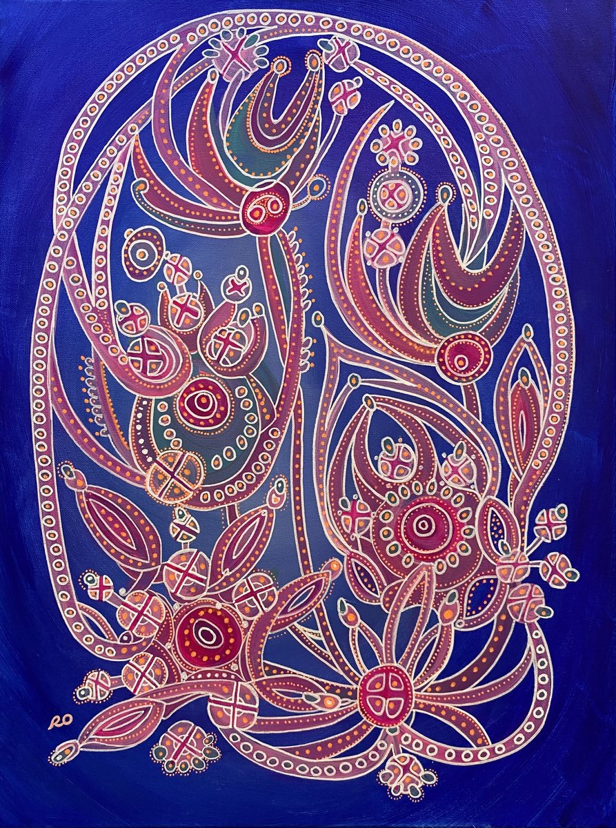  Amulet By Olga Rokhmanyuk | Roartus, 18 X 24, Artwork For Sale On Artfinder