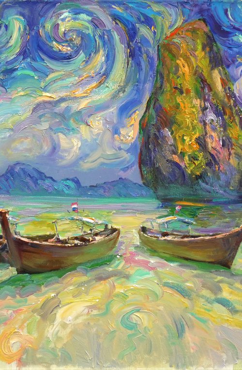 Between Tide and Breath by Serhii Cherniakovskyi