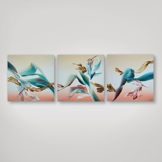 Florilegium of Motion Triptych