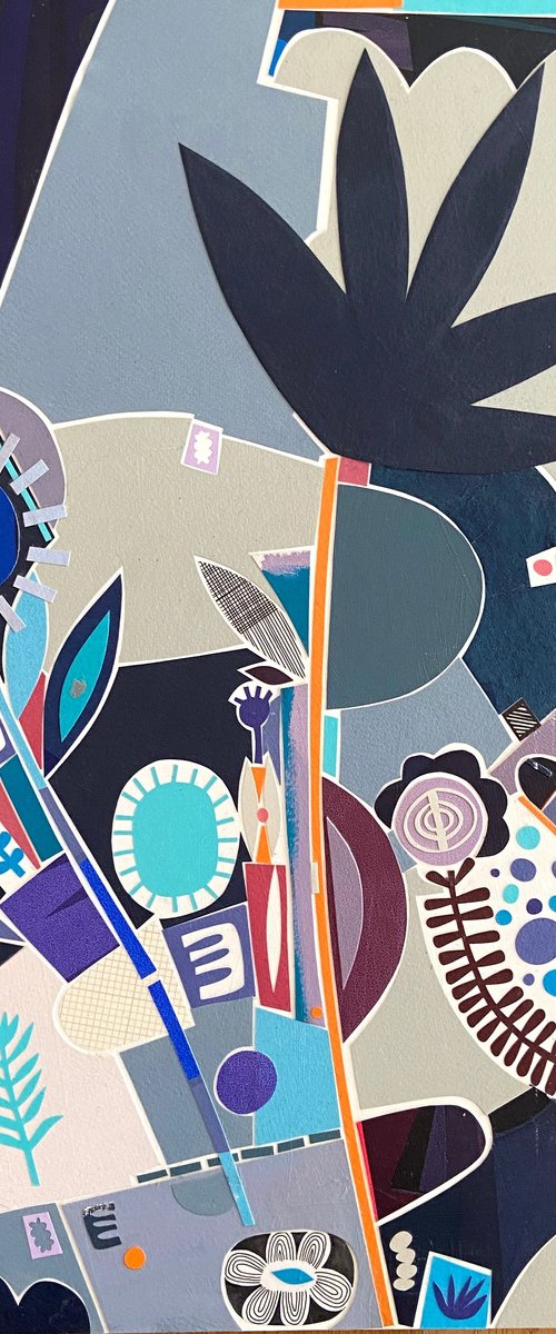 Foliage Collage by Caroline  Rees