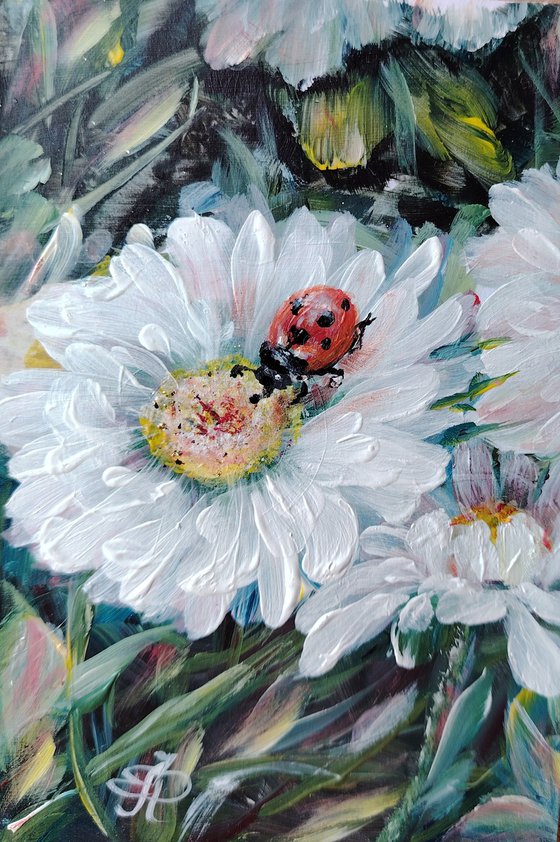Miniature "The Ladybug". Original.