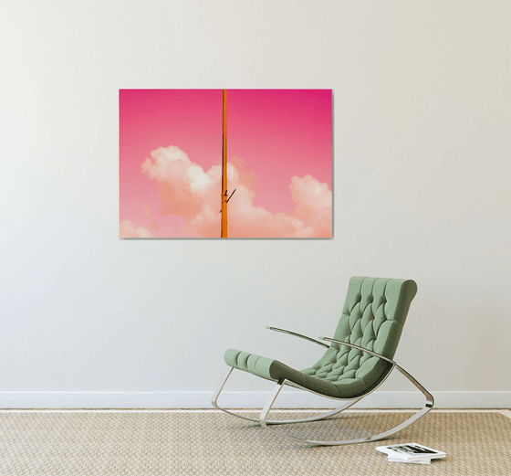 The Pink Half | Limited Edition Fine Art Print 1 of 10 | 90 x 60 cm