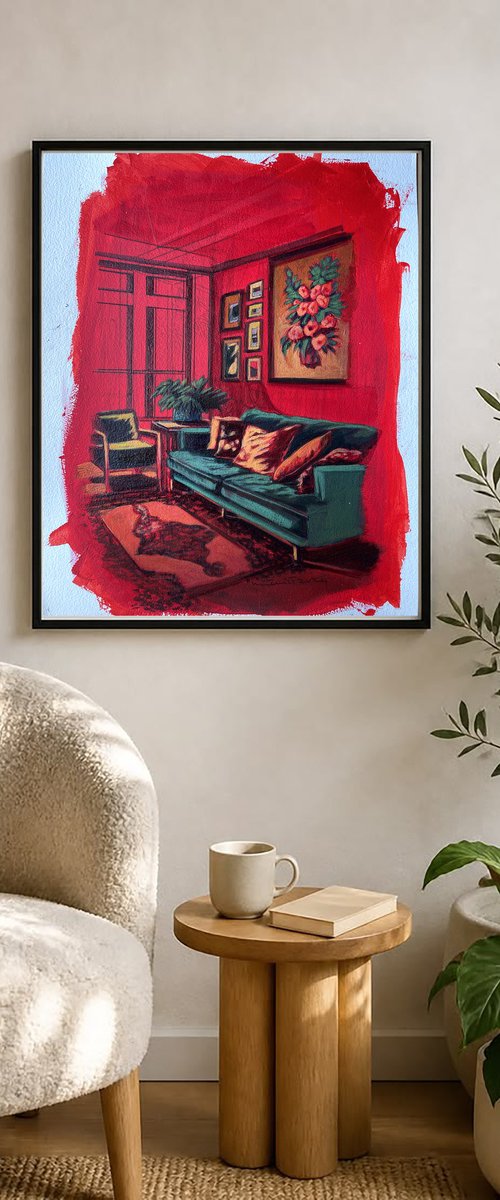 Red Rooms by Anahita Ghazanfari