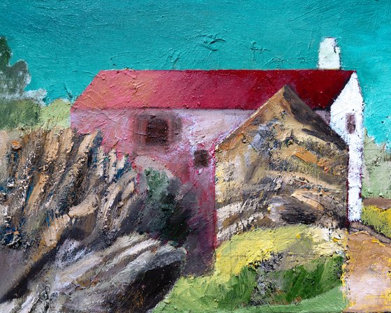 House with Rocks