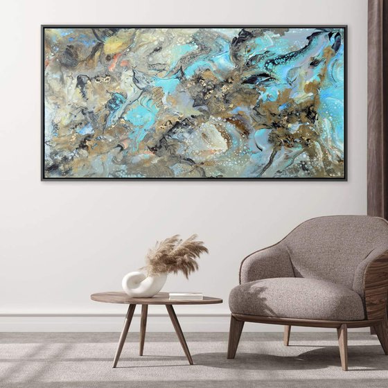 Abstract painting art