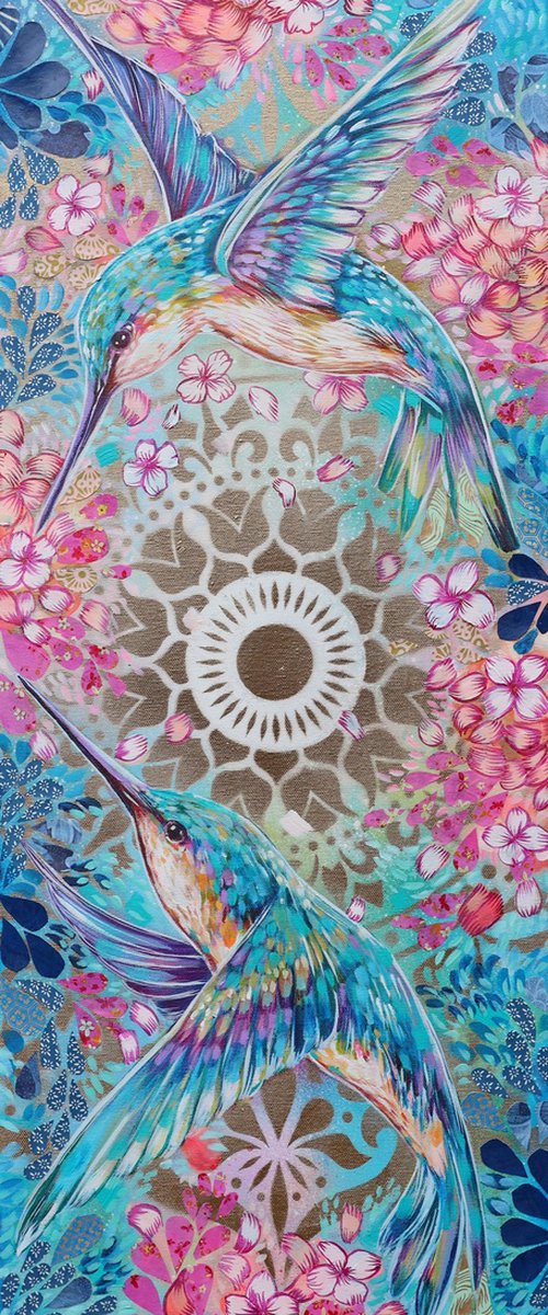 Sakura Blue by Sian Storey