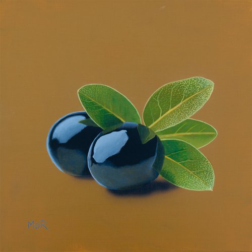 Olives and Leaves by Dietrich Moravec