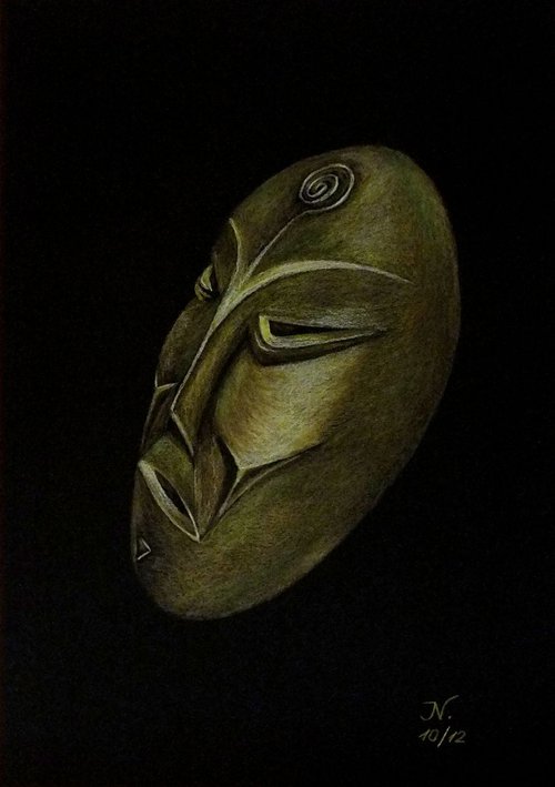 The mask by Ilona Borodulina
