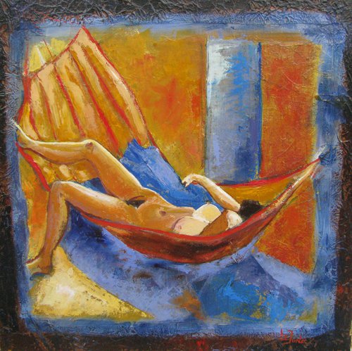 The hammock by Jean-Noël Le Junter