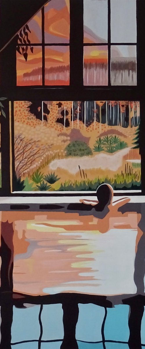 Pool with a View by Penny Burton