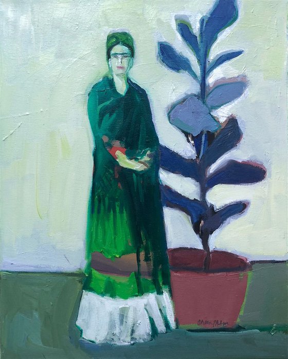 Frida in Green