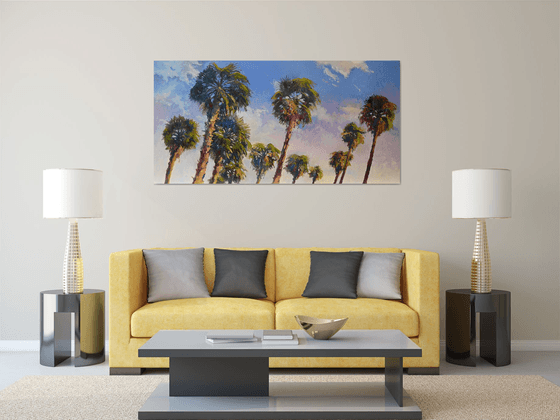 Palm Trees in California