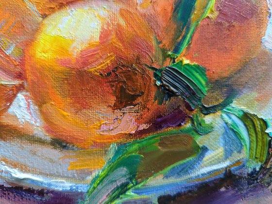 Tangerines and candies